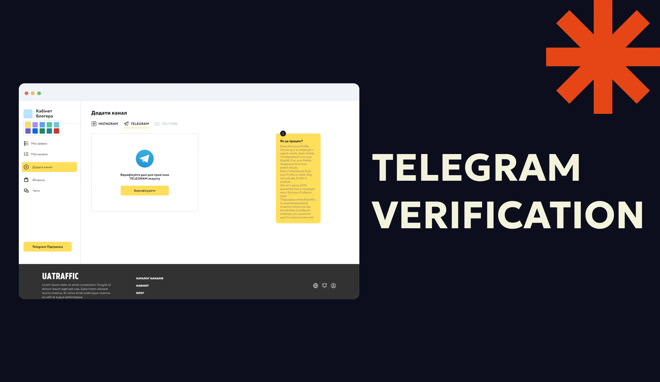 Презентація проєкту: uatraffic