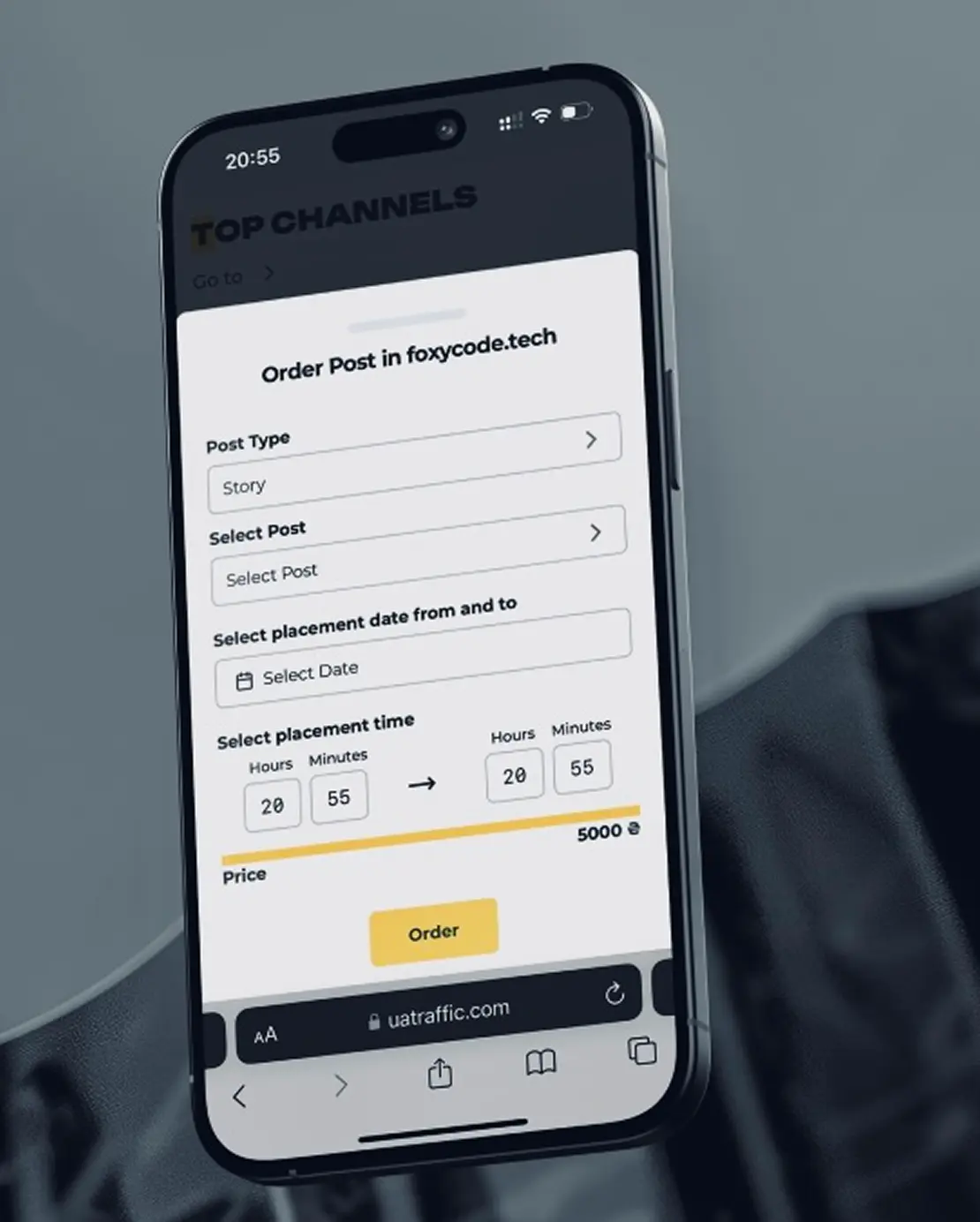 Презентація проєкту: uatraffic