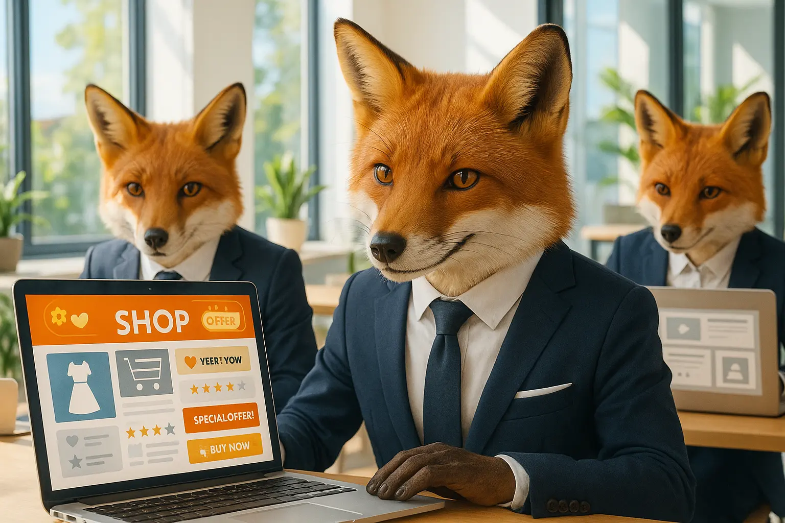 Головна ілюстрація Foxycode